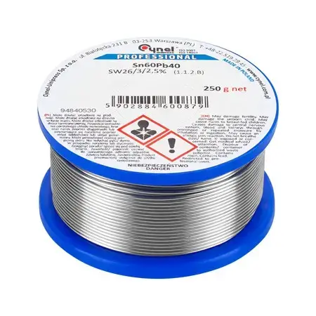 Rola fludor Cynel LUT0109-250, SN60PB40  1.5mm 250g