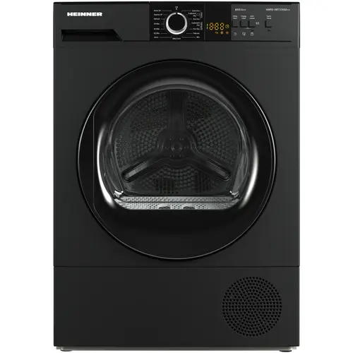 Uscator de rufe Heinner HHPD-V8T1CHSA++, Pompa de caldura, 8 kg, Clasa A++, Display Led, Functie Anti-sifonare (Gri)
