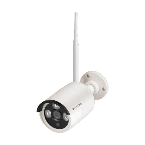 Camera supraveghere video exterior Kruger&Matz KM2241-C, 3 Mpx, 20 FPS, IP66, 30m IR (Alb)
