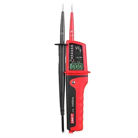 Multimetru UNI-T UT15C,  Buzzer, indicator LED, ecran LCD