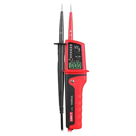 Multimetru UNI-T UT15C,  Buzzer, indicator LED, ecran LCD
