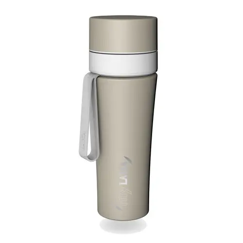 Sticla cu filtru de apa, Laica BR70C00, 550 ml (Bej)