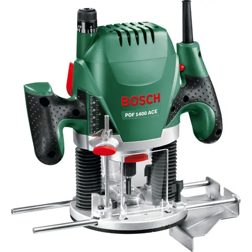 Masina de frezat Bosch POF 1400 ACE IK, 1400 W, 28000 RPM, 55 mm (Verde)