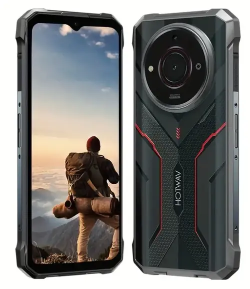 Telefon Mobil HOTWAV T7S, Procesor MediaTek MT8788 Octa-Core, Ecran 6.52inch, 4GB RAM, 128GB Flash, Camera 21 MP, Wi-Fi, 4G, Dual Sim, Android (Negru)