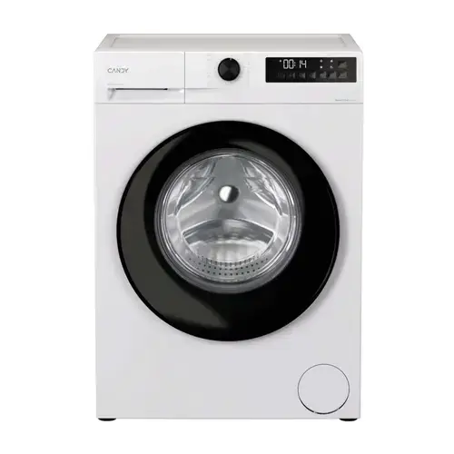 Masina de spalat rufe Candy GD 39B8-S, 9 kg, 1400 rpm, Clasa A, 16 programe, Motor Inverter, Abur, ProActive Wash, Tambur delicat, Calcare usoara, Antibacterian, AI Silent Motion (Alb)