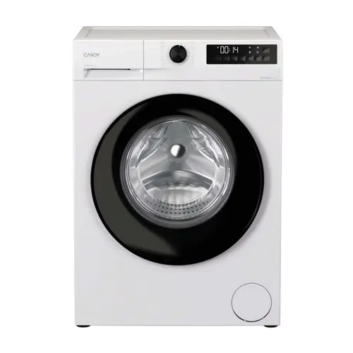 Masina de spalat rufe Candy GD 39B8-S, 9 kg, 1400 rpm, Clasa A, 16 programe, Motor Inverter, Abur, ProActive Wash, Tambur delicat, Calcare usoara, Antibacterian, AI Silent Motion (Alb)