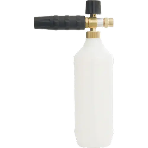 Duza spumare din otel cu recipient de 1 litru Bosch Professional, unghi de pulverizare reglabil, recipient detergent 1 L