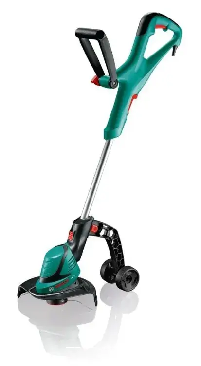 Trimmer de Tuns Gazon Bosch ART 27 (06008A5300) cu Roti 450W, Verde/Negru