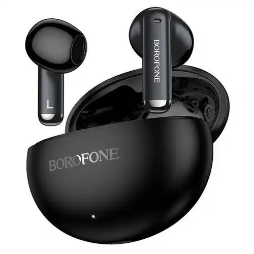 Casti True Wireless Borofone FQ12 Nice, Bluetooth, Negru