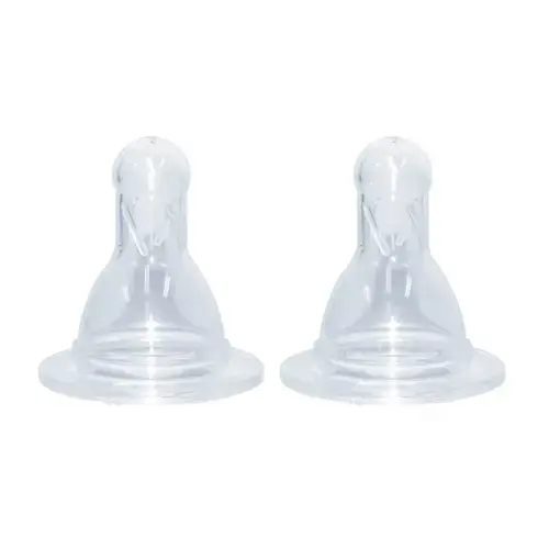 Set 2 tetine silicon Lorelli, Large, 6 luni+