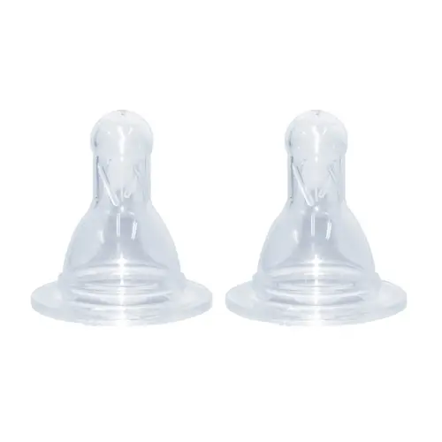 Set 2 tetine silicon Lorelli, Large, 6 luni+