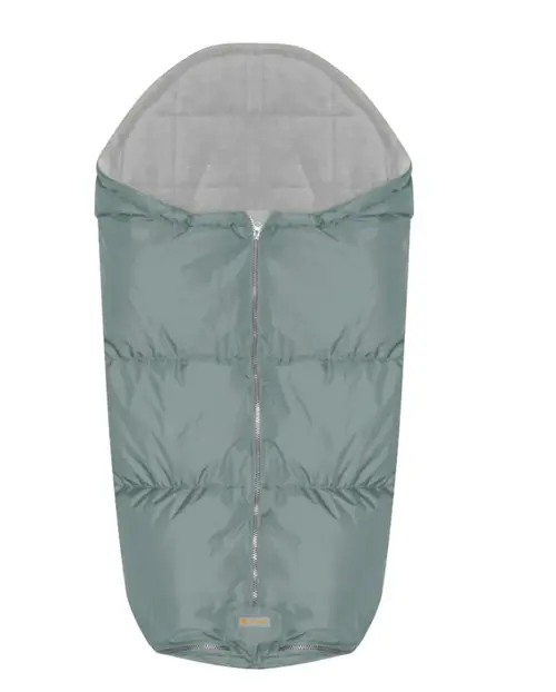 Sac termic de iarna pentru carucior Lorelli, impermeabil, captuseala polar fleece, Verde