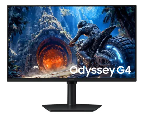 Monitor Gaming IPS LED Samsung 27inch LS27HG402EUXEN, Full HD (1920 x 1080), HDMI, DisplayPort, Pivot, 300 Hz, 1 ms (Negru)