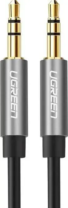 Cablu audio Ugreen UGR553, Jack 3.5mm la Jack 3.5mm (Argintiu)