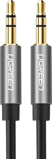 Cablu audio Ugreen UGR553, Jack 3.5mm la Jack 3.5mm (Argintiu)