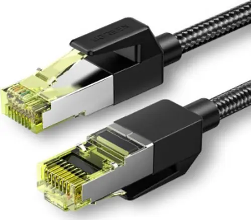 Cablu retea Ethernet Ugreen NW150 80425B, RJ45, Cat.7, F/FTP, 5m