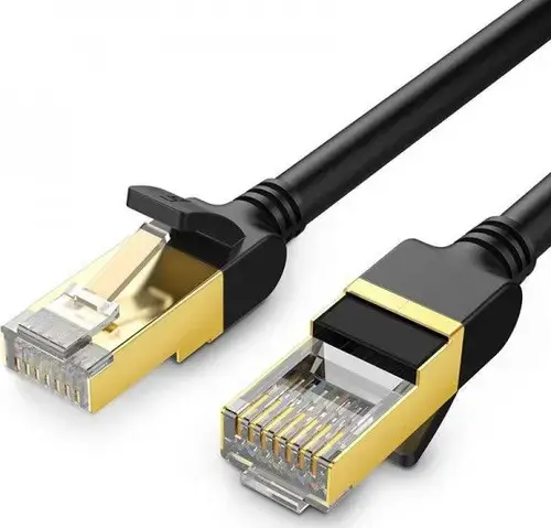 Cablu retea Ugreen NW107 UGR414BLK, Ethernet RJ45, Cat.7, STP, 2m