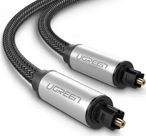Cablu audio Ugreen UGR655, Toslink - Toslink, 2m (Argintiu)