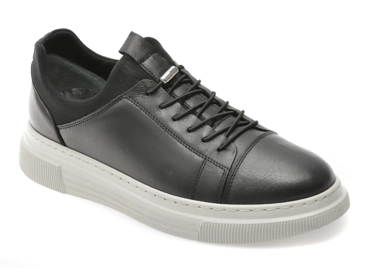Pantofi GRYXX negri, BS3810, din piele naturala