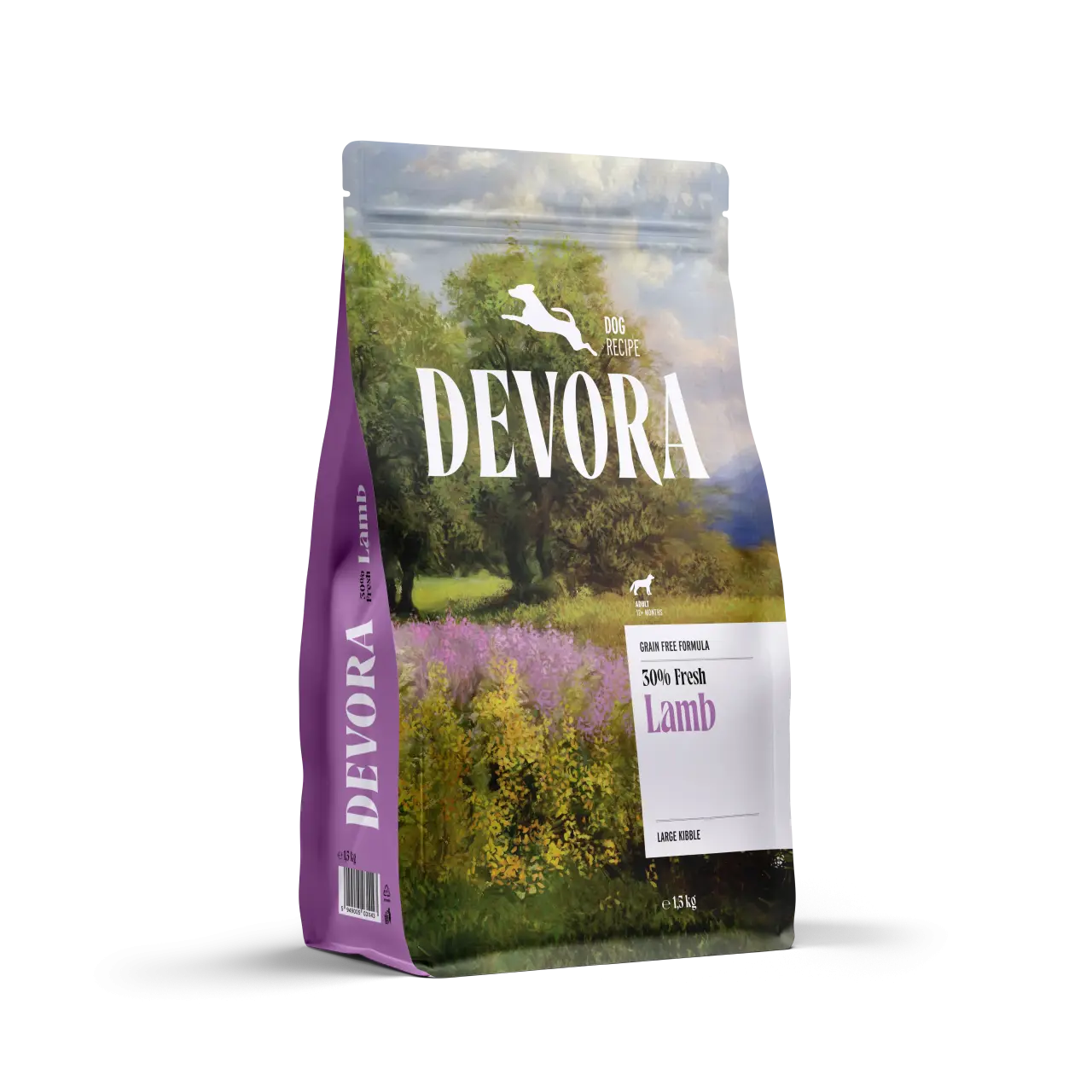 DEVORA DOG GF LARGE MIEL 1.5 KG