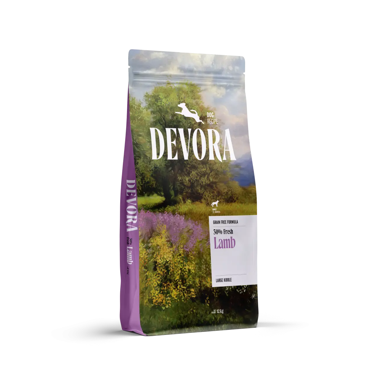 DEVORA DOG GF LARGE MIEL 12 KG