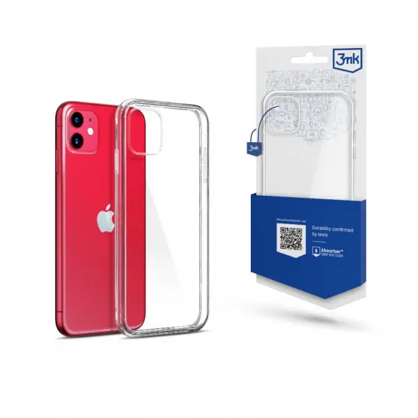 Husa pentru Apple iPhone 11, 3MK, Clear, Transparenta