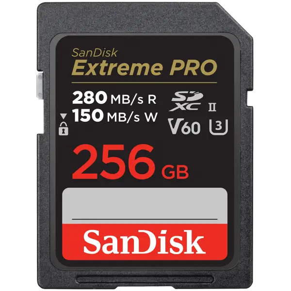 Card Memorie SDXC SanDisk Extreme Pro, 256Gb, Clasa 10 / UHS-2 U3 SDSDXEP-256G-GN4IN