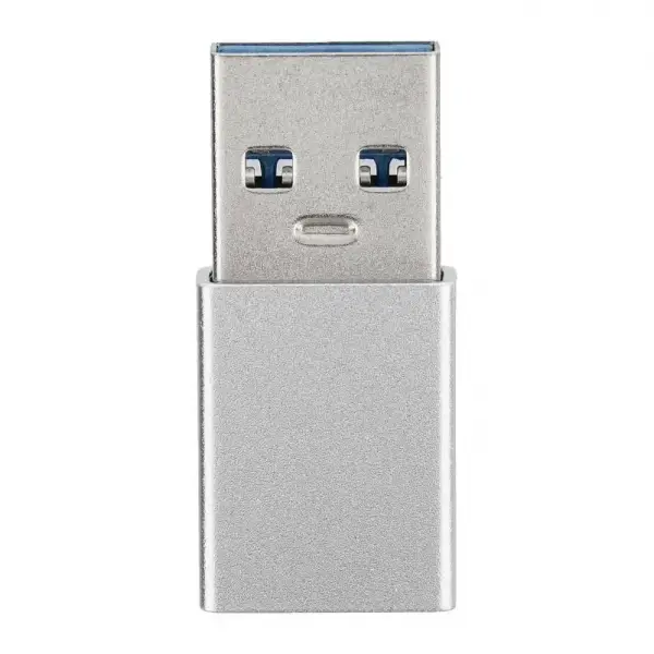 Adaptor Date si Incarcare USB-C - USB-A Blue Star, Alb