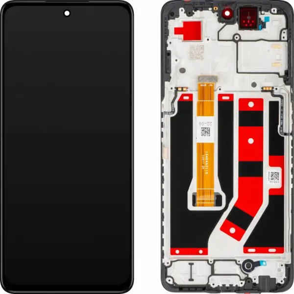 Display cu Touchscreen Oppo A98, cu Rama, Negru, Swap 621029000029