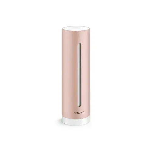 Statie de monitorizare a calitatii aerului Netatmo Healthy Home Coach, Control Wi-Fi, Senzori temperatura, umiditate, zgomot, CO2, Compatibila cu iOS si Android