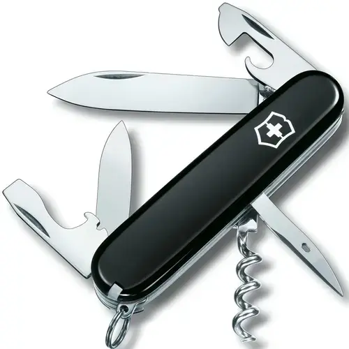Briceag multifunctional Victorinox Spartan, 10 functii (Negru)