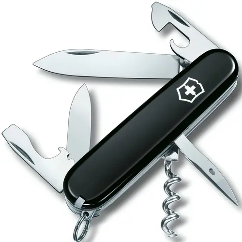 Briceag multifunctional Victorinox Spartan, 10 functii (Negru)