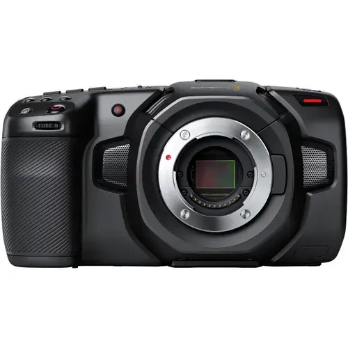 Camera video Blackmagic Pocket Cinema Camera, 4K, Ecran LCD 5inch, Microfon Stereo, Focus Auto/Manual, Bluetooth, HDMI (Negru)