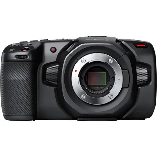 Camera video Blackmagic Pocket Cinema Camera, 4K, Ecran LCD 5inch, Microfon Stereo, Focus Auto/Manual, Bluetooth, HDMI (Negru)