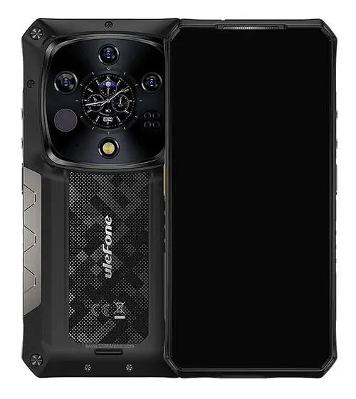 Telefon Mobil Ulefone Armor 28 Ultra, Procesor MediaTek Dimensity 9300+ Octa-Core, Ecran AMOLED touchscreen 6.67inch, 16GB RAM, 1TB Flash, Camera Tripla 50+64+50, Wi-Fi, 5G, Dual Sim, Android (Negru)