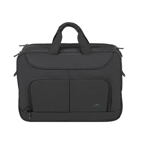 Geanta laptop Rivacase Tegel ECO 8432, textil, 15.6inch, Negru