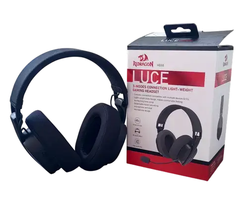 Casti gaming  wireless Redragon Luce, Bluetooth  (Negru)