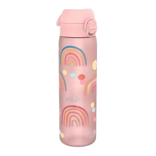Sticla apa pentru copii Slim, recyclon, 500ml, Rainbows - Ion8