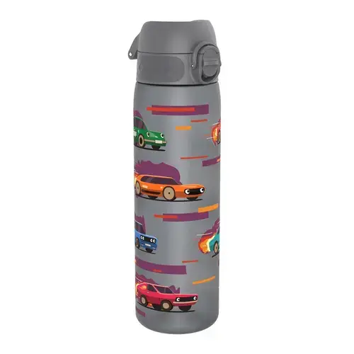 Sticla apa pentru copii Slim, recyclon, 500ml, Sport Cars - Ion8