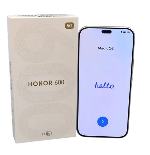Telefon Mobil Honor 600 Lite, Procesor Mediatek Dimensity 7100 Elite Octa-Core, AMOLED Touchscreen 6.6inch, 8GB RAM, 256GB Flash, Camera Duala 108+5MP, Wi-Fi, 5G, Dual Sim, Android (Verde)