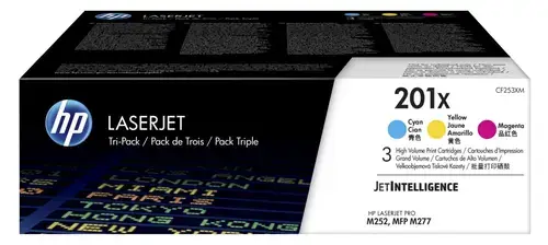 Toner HP 201X (Cyan/Magenta/Galben)