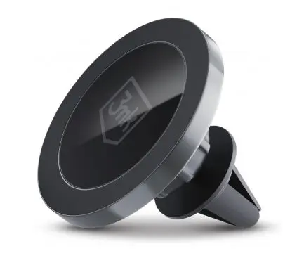 Suport Auto Magnetic MagSafe 3MK MagHolder, Negru