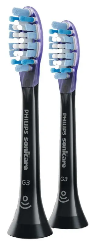 Rezerve periuta de dinti electrica Philips Sonicare G3 Premium Gum Care HX9052/33, 2 buc, standard (Negru)