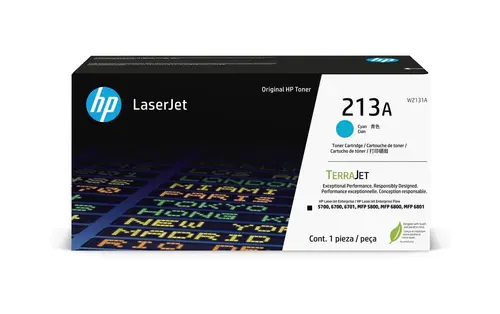 Toner LaserJet HP 213A Cyan