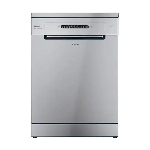 Masina de spalat vase independenta Candy CF 3E7L0S, 13 seturi, 5 programe, Wi-Fi, Clasa E (Inox)