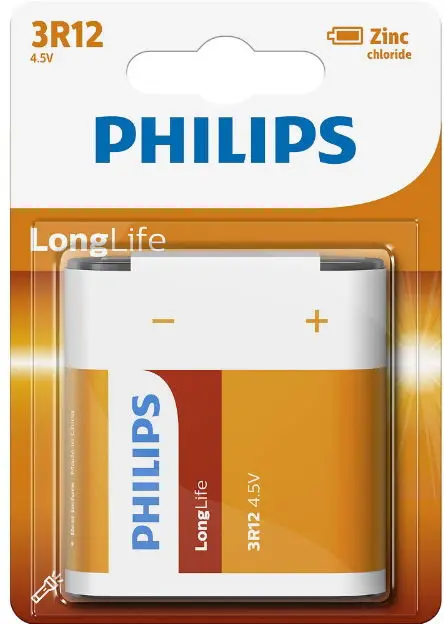 Baterie Philips LongLife 3R12L1B/10, 3R12, 1 buc