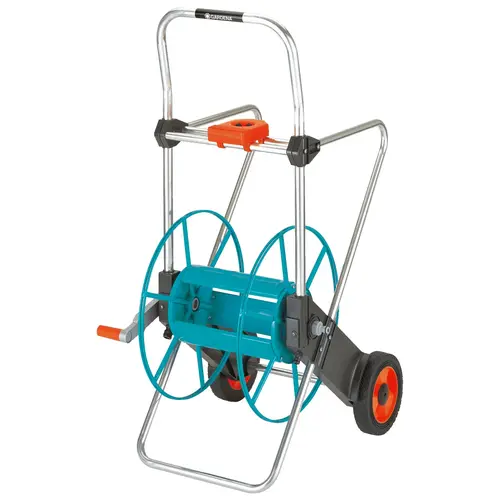 Carucior metalic pentru furtun Gardena, 100 m