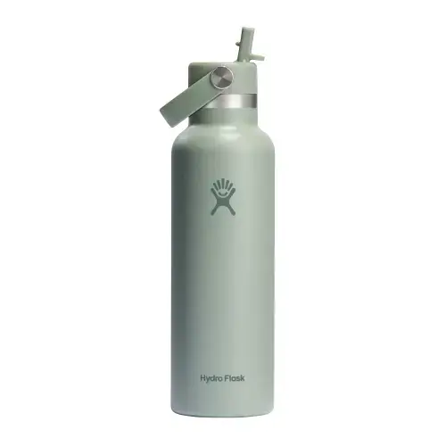 Sticla termos, inox, 620ml, inchStandard Strawinch, Hydro Flask (Verde)