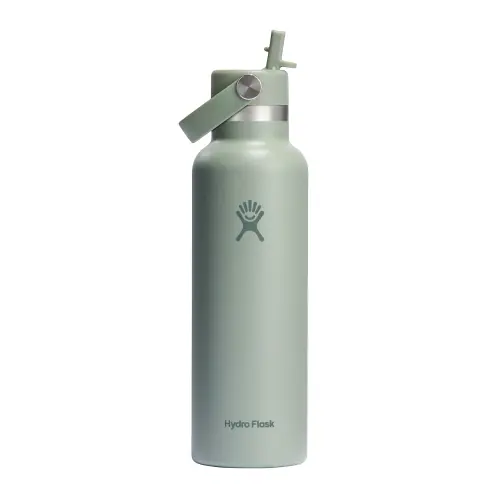 Sticla termos, inox, 620ml, inchStandard Strawinch, Hydro Flask (Verde)