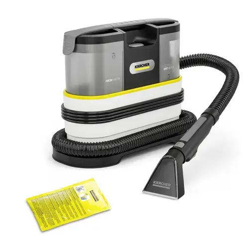 Aspirator cu spalare pentru tapiterie Karcher SE 2 Spot, 450 W (Alb/Negru)